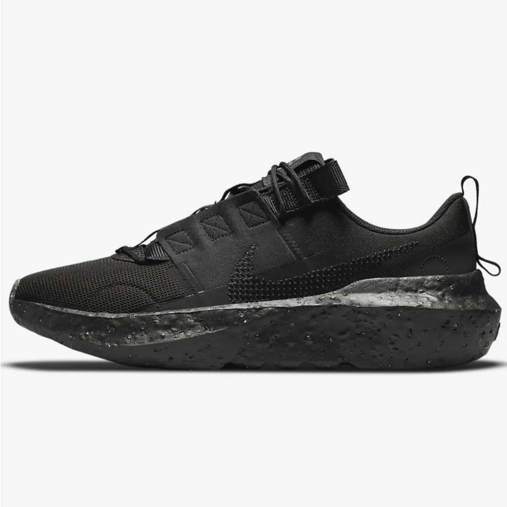 Men Nike Crater Impact Black Barely Volt